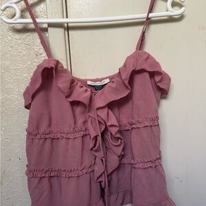 American Eagle Outfitters Ruffle Tiered Cami